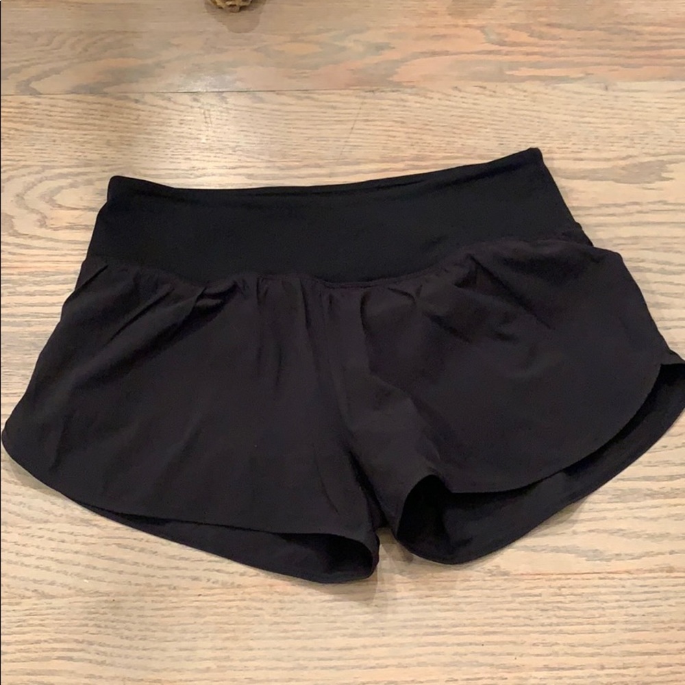 Zyia Black Trainer Shorts